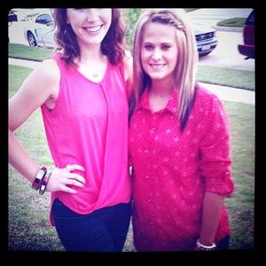 Forever 21 cowboy style button up shirt